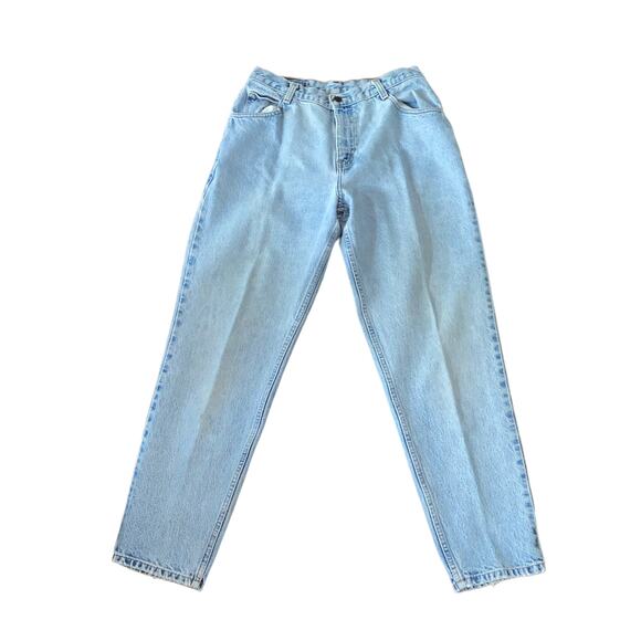 Vintage Gitano High Rise Tapered Leg Light Wash Jeans 30" waist - Picture 3 of 9